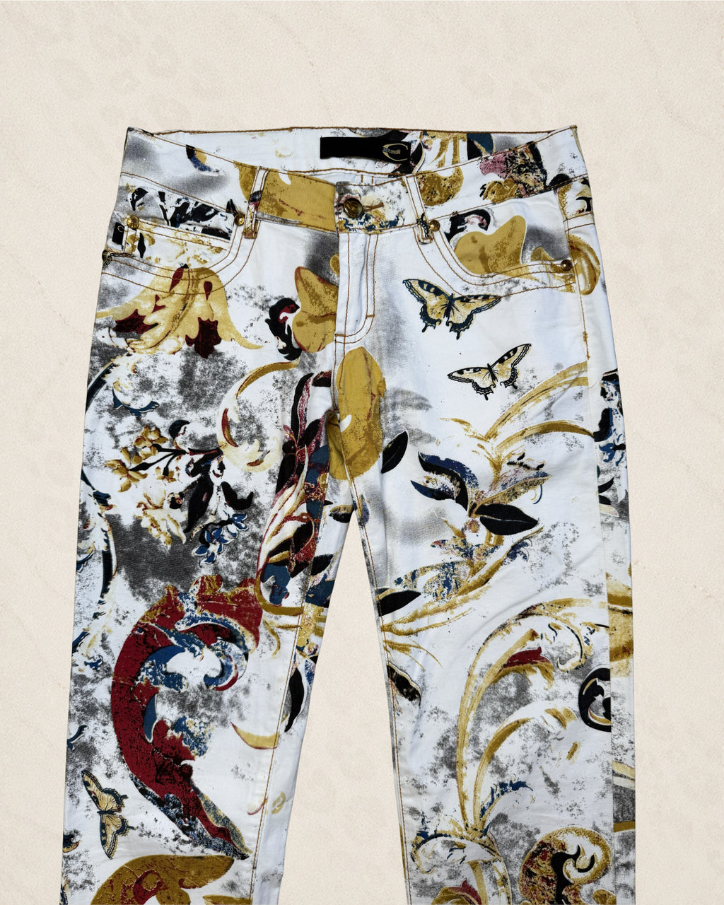 Size 29 Roberto Cavalli Baroque Jeans