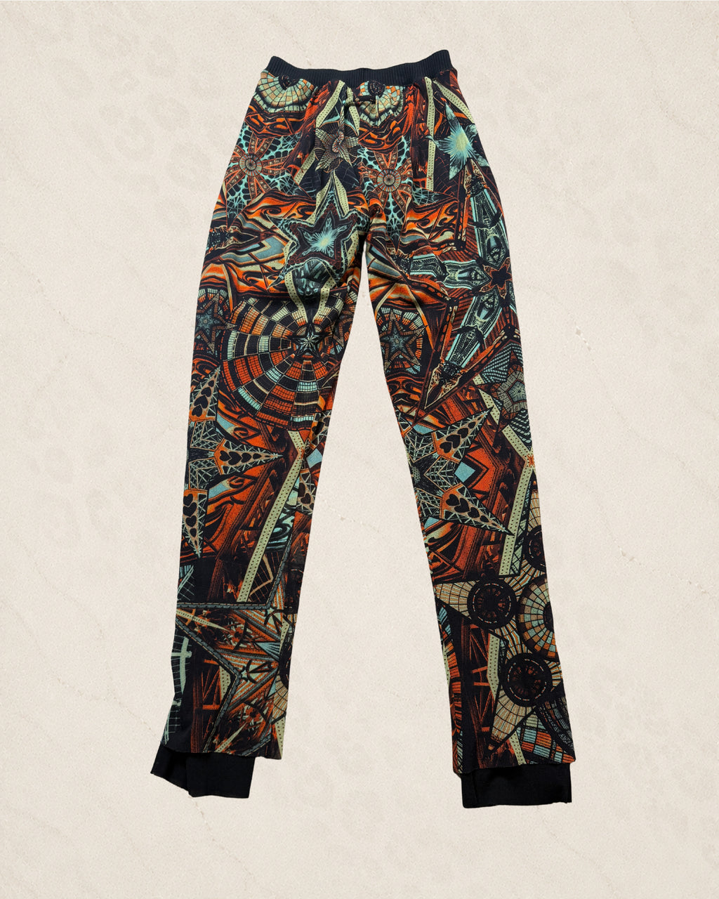 Vintage Jean Paul Gaultier Kaleidoscopic Pants XS