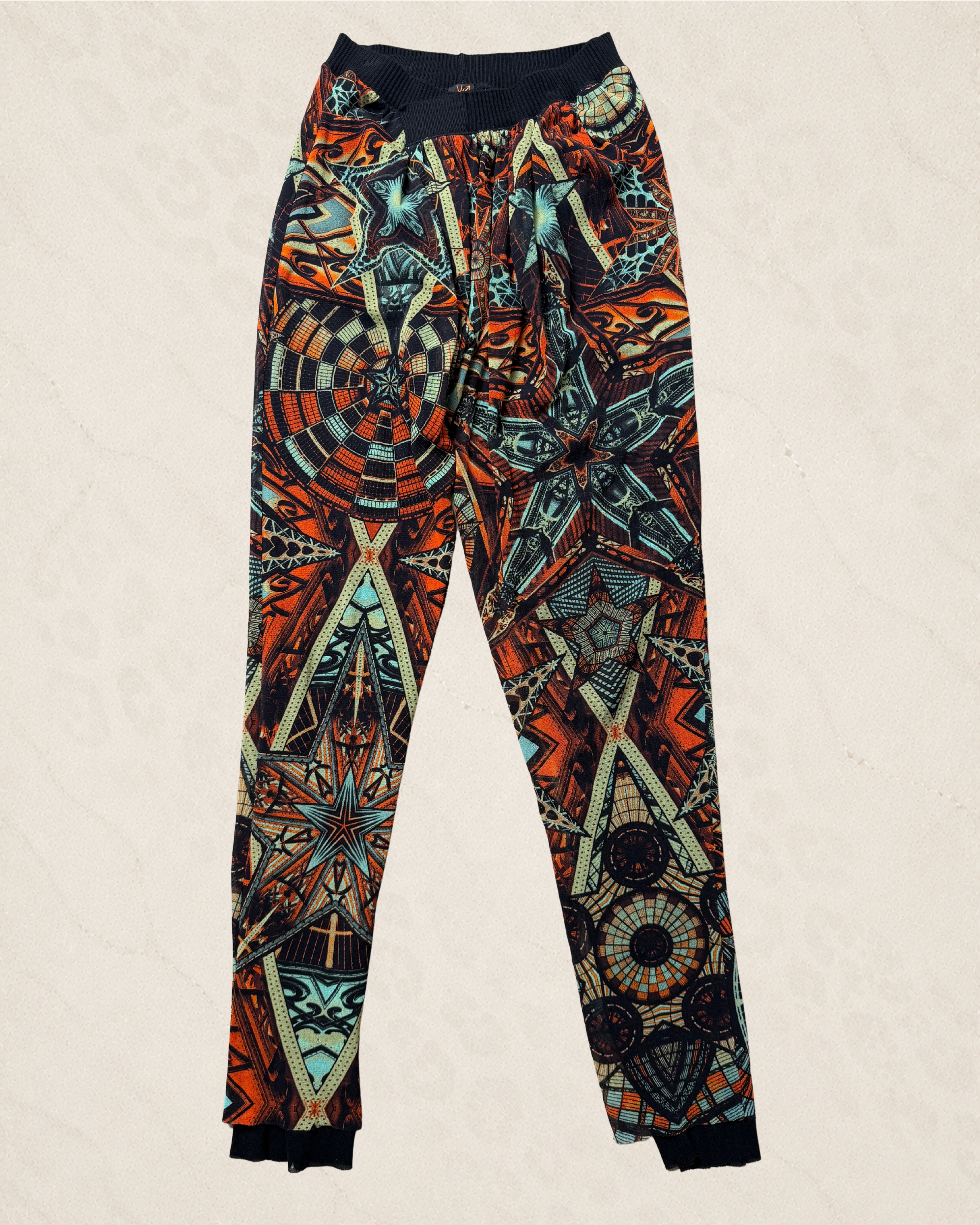 Vintage Jean Paul Gaultier Kaleidoscopic Pants XS