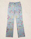 30" Vintage Roberto Cavalli Floral Jeans