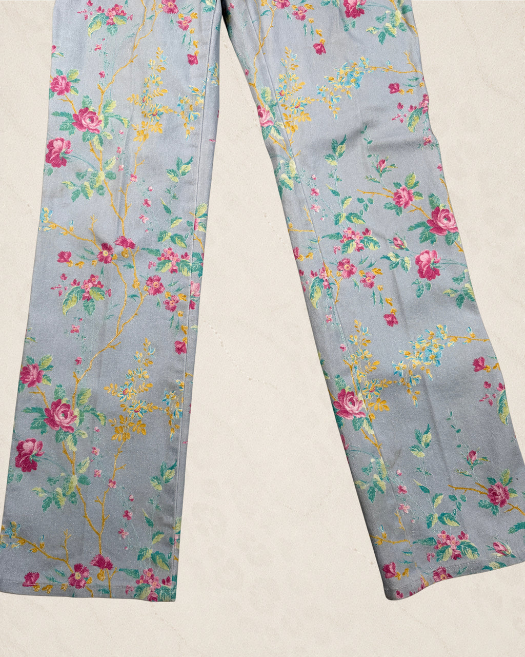 30" Vintage Roberto Cavalli Floral Jeans