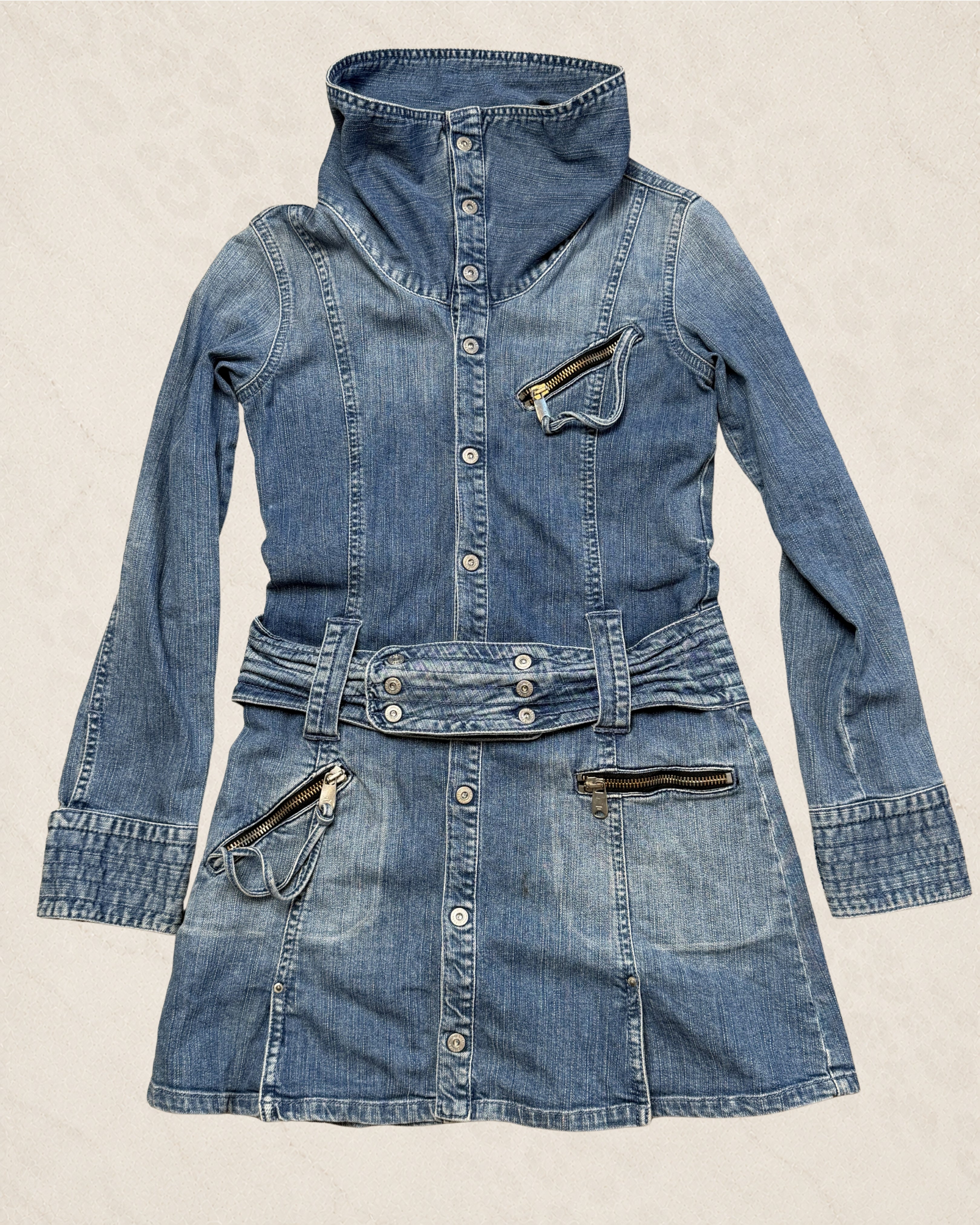 S-M 2000's Vintage Diesel Dress Jacket