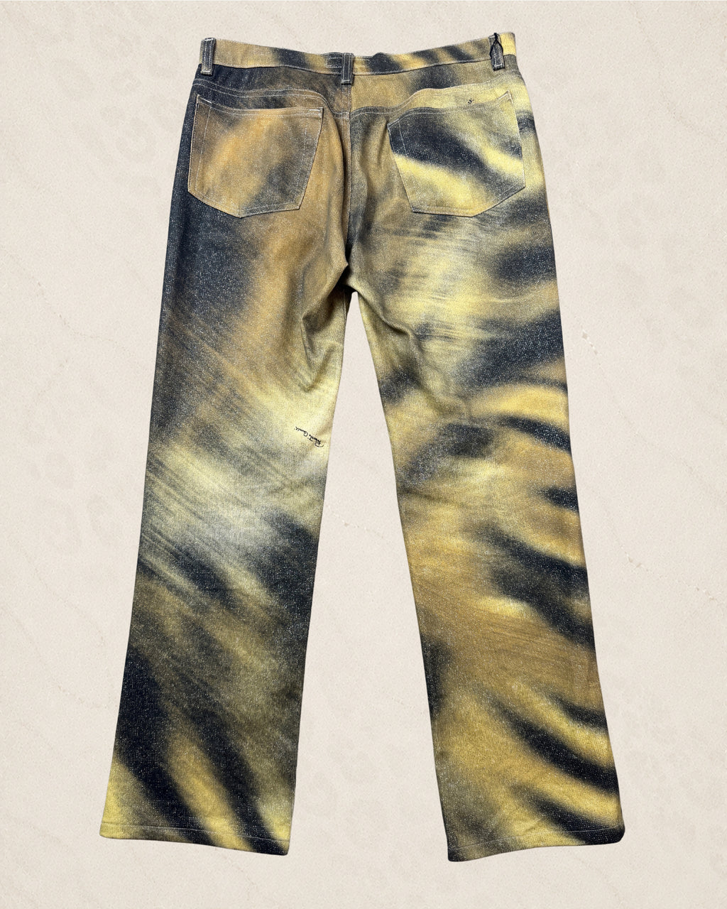 Cavalli Tiger Print Jeans