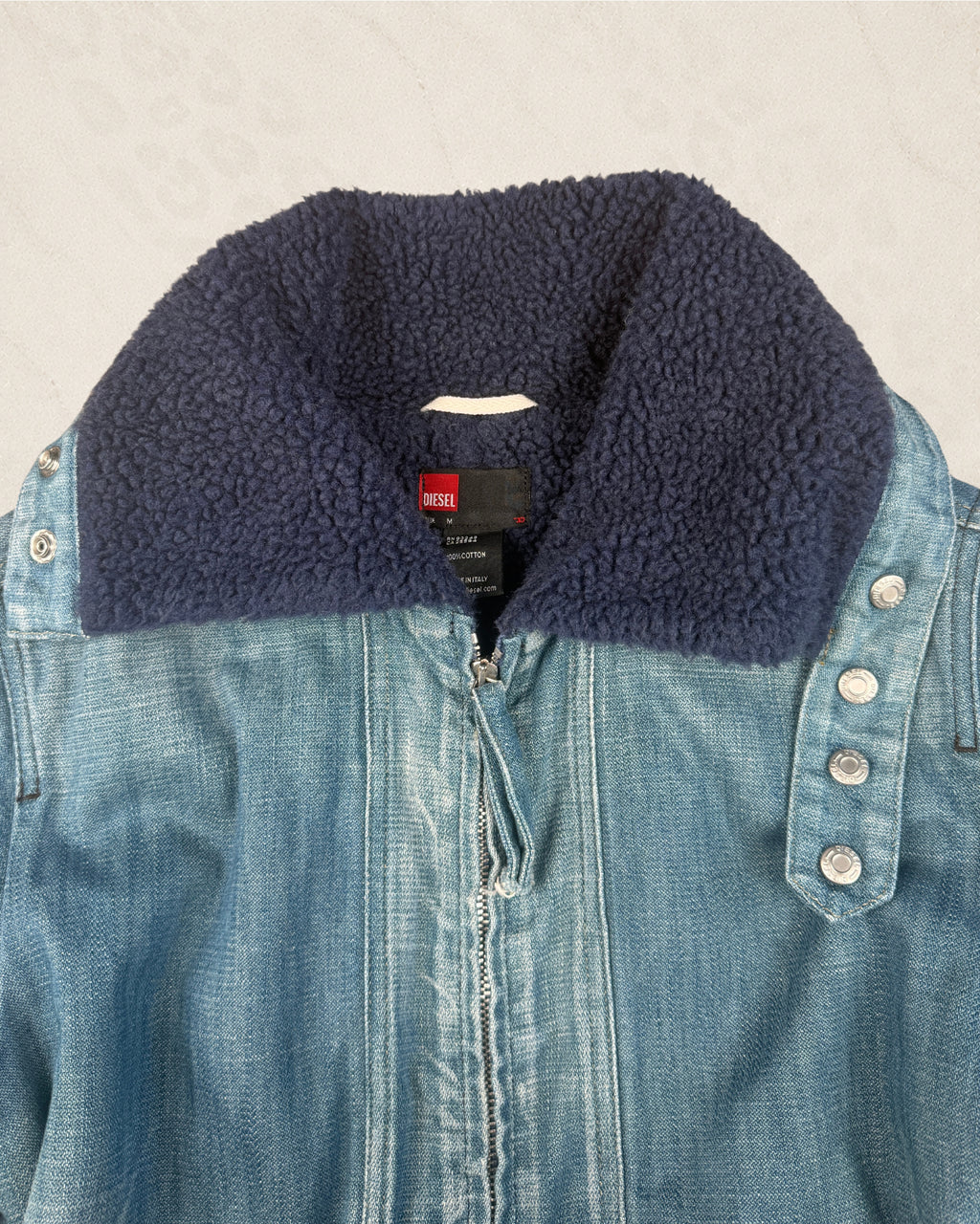 S-M Vintage Diesel Boa Jacket