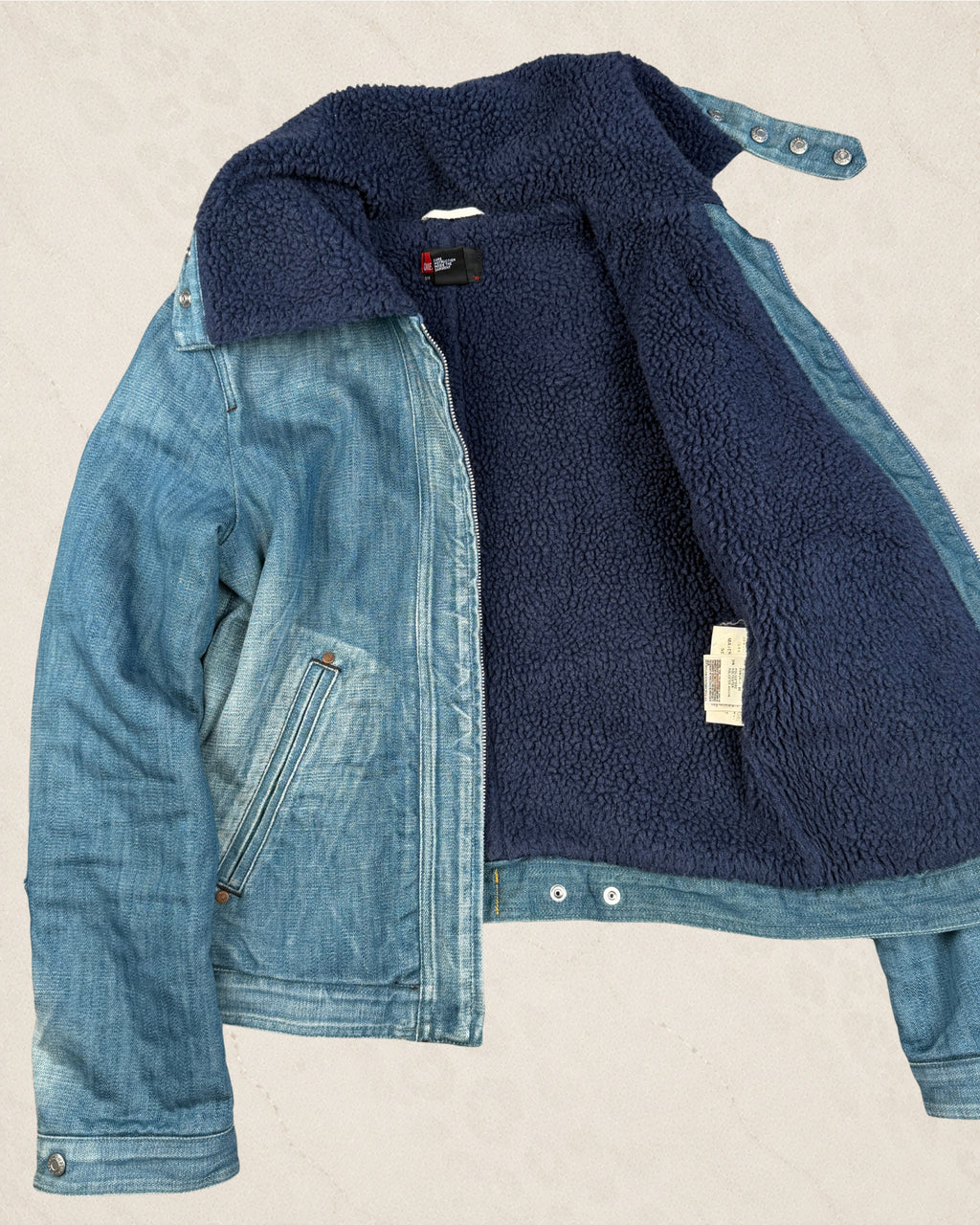 S-M Vintage Diesel Boa Jacket