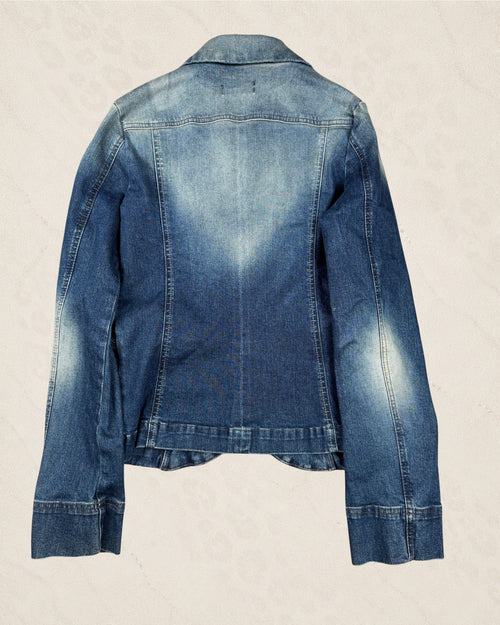 (M) Vintage Diesel Denim Blazer Jacket